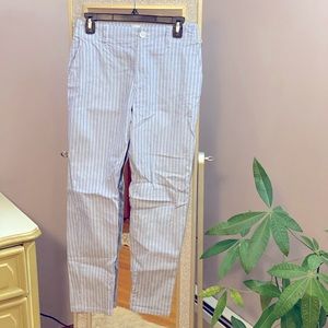 Seersucker pants size 6